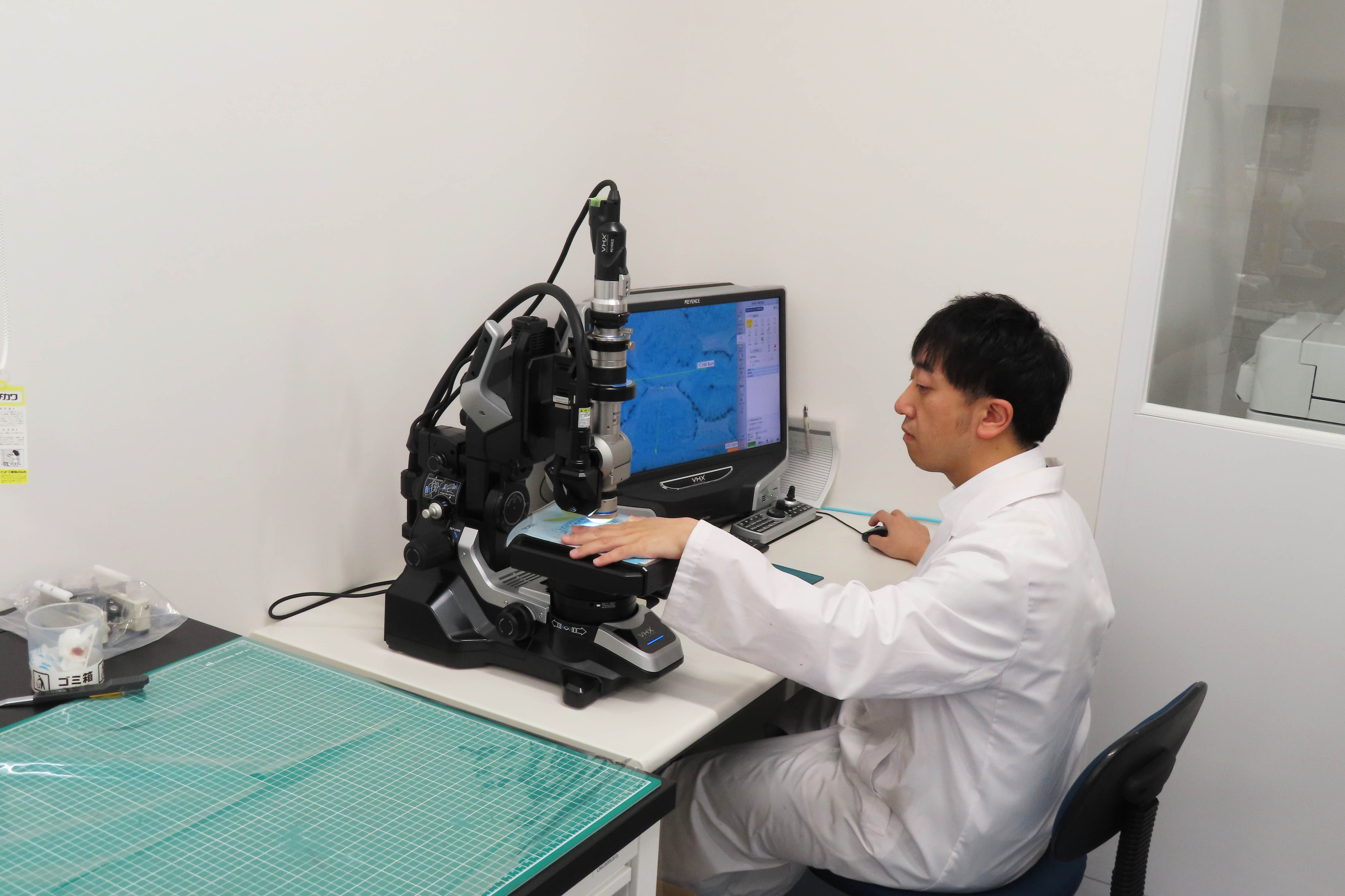 技術開発の様子
