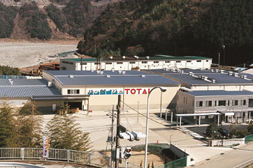 富士川工場の外観